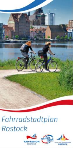 Fahrradstadtplan Rostock Fahrradstadtplan Rostock