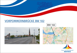 Titel "Präsentation Vorpommernbrücke"
