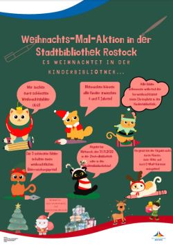 Plakat "Weihnachts-Malaktion"