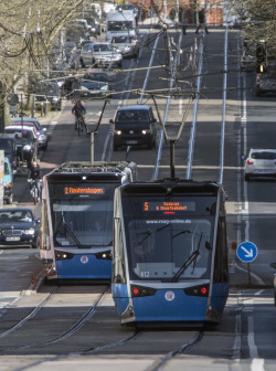 Verkehr Straßenbahn