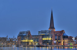 Speicher, Petrikirche, Stadthafen Speicher, Petrikirche, Stadthafen