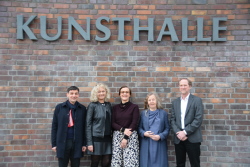 Planungs- und Gestaltungsbeirat der Hanse- und Universitätsstadt Rostock, v.l.n.r. Dr. Cyrus Zahiri, Dr. Anke Schettler, Barbara Hutter, Prof. Renate Abelmann, V.-Prof. J. Miller Stevens 