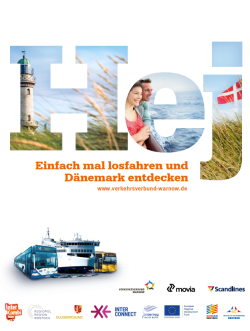 Plakatmotiv zum Intercombi-Ticket "Hej"