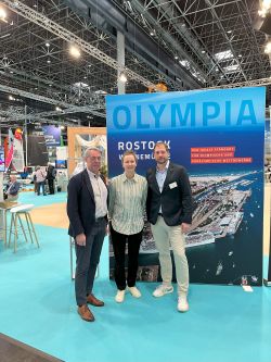 Stand der Hanse- und Universitätsstadt Rostock auf der Boot 2026