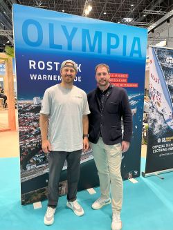 Stand der Hanse- und Universitätsstadt Rostock auf der Boot 2026