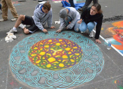 Streetart entlang der Fayetteville Street Streetart entlang der Fayetteville Street