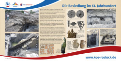 Archäologische Grabung Rathauserweiterung Funde und Befunde Archäologische Grabung Rathauserweiterung Funde und Befunde