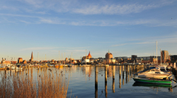 Blick auf Rostock