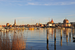 Blick auf Rostock