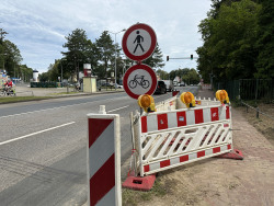 Verkehrskreuzung Satower Straße und Rennbahnallee