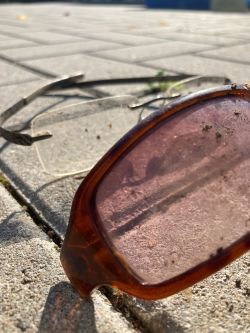 Müllfund mit Durchblick?