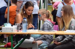  Kinderschminken im Zoo