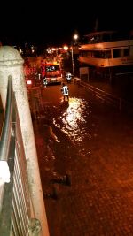 Hochwasser am 4. Januar 2017